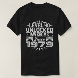Jämna den 40 låsta upp fantastisk efter 1979 40t t shirt
