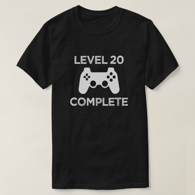 Jämna färdiga 20, roliga 21st födelsedagmanar tee (Design framsida)