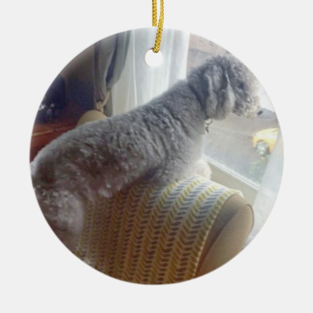 Jämna Julgransprydnad Keramik (Framsidan)