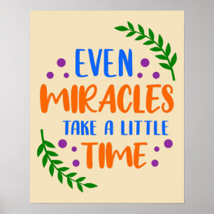 Jämna spegelreflektioner - inspirativt positivt me poster