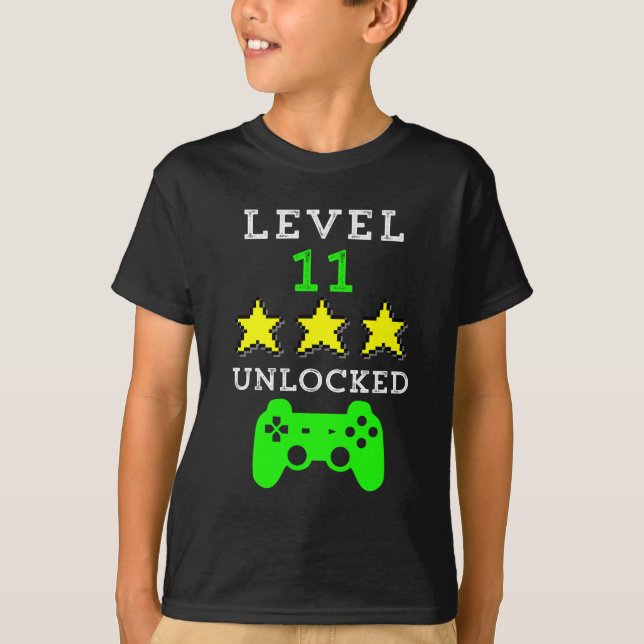 Jämna tshirten för 11 den låsta upp roliga t shirt (Framsida)