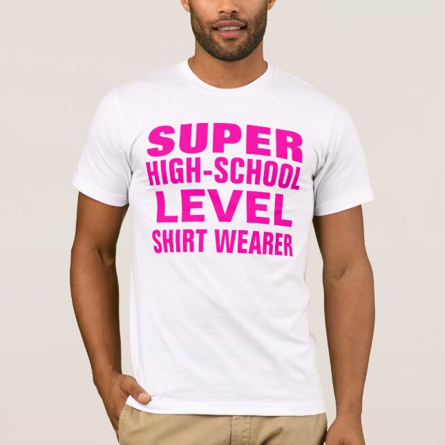 jämnt deluxe för toppen högstadium tee (Framsida)