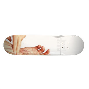 jämnt pulsera p2 old school skateboard bräda 21,6 cm