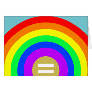 JÄMSTÄLLDHET ÄR GULD UNDER RAINBOKEN OBS KORT
