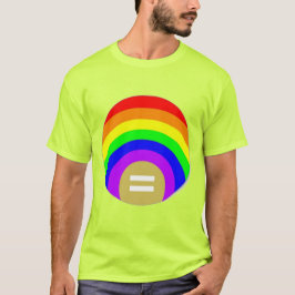 JÄMSTÄLLDHET ÄR GULD UNDER RAINBOW T-Shirt