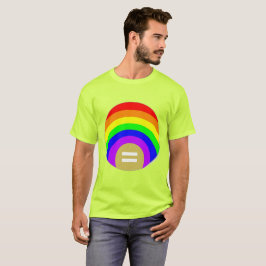 JÄMSTÄLLDHET ÄR GULD UNDER RAINBOW T-Shirt