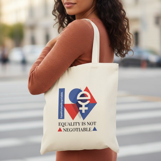 Jämställdhet är inte förhandlingsbart - Internatio Tygkasse (Skapare uppladdad)
