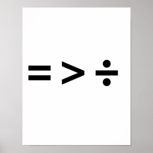 JÄMSTÄLLDHET ÄR UNDERBARARE ÄN DI POSTER