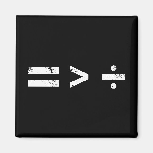 Jämställdhet är Underbarare än DivisionSocial Just Magnet (Framsidan)