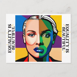 Jämställdhet är vackert vykort