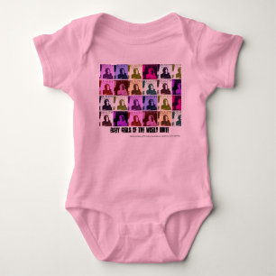 JÄMSTÄLLDHET BABY I ROSA T SHIRT