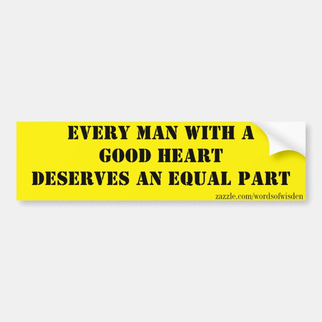 Jämställdhet Bildekal (Framsidan)