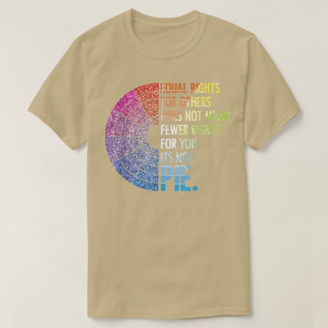 Jämställdhet Hjul Människors Höger Feminist LGBT-a T Shirt (Design framsida)