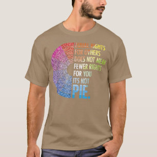 Jämställdhet Hjul Människors Höger Feminist LGBT-a T Shirt