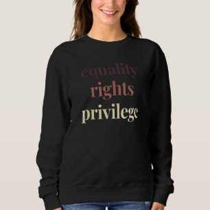 Jämställdhet Höger Privilege Politiska protester R T Shirt