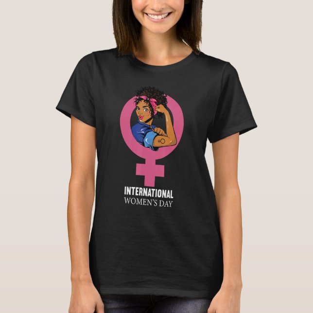 Jämställdhet i genderna Kvinnohandel i Bias Intern T Shirt (Framsida)