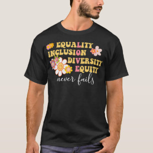 Jämställdhet, integration, mångfald, eget kapital  t shirt