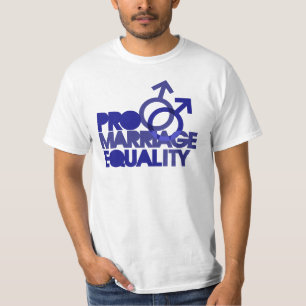 Jämställdhet med Pro Giftermål T-shirt