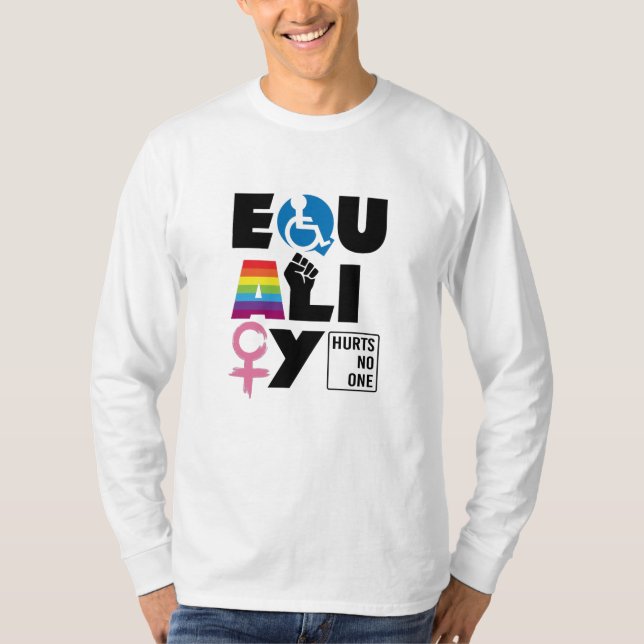 Jämställdhet mellan HBT-personer Ontr ingen T Shirt (Framsida)
