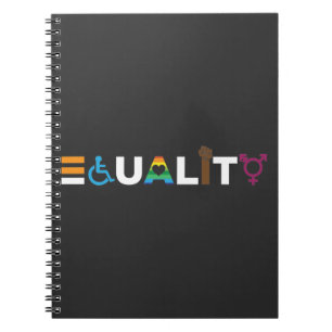 Jämställdhet mellan Höger av HBT- (Unity Pride) Anteckningsbok