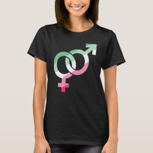 Jämställdhet mellan könen Lgbt Male Female Abro T Shirt