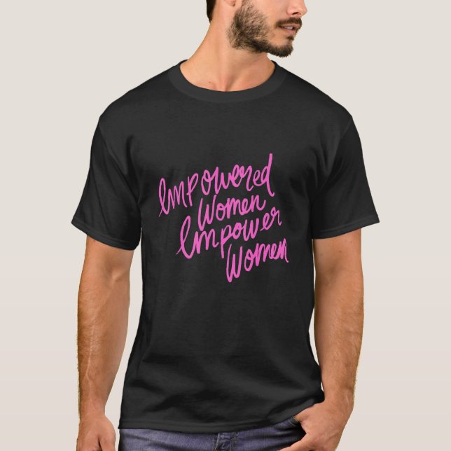 Jämställdhet mellan kvinnor och män t shirt (Framsida)