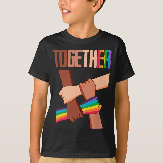 Jämställdhet mellan Social och rättvisa Mänskliga  T Shirt (Framsida)