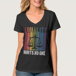 Jämställdhet Ontr ingen patriotisk Höger för HBT-P T Shirt