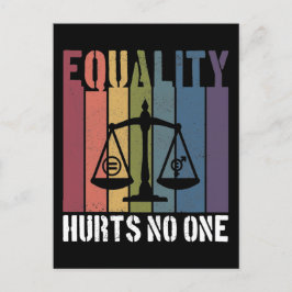 Jämställdhet Ontr ingen patriotisk Höger för HBT-P Vykort