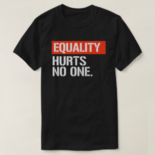 Jämställdhet ontr inget rektangulärt klistermärke t shirt
