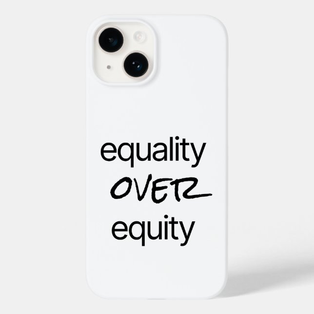 Jämställdhet över eget kapital iphone case (Baksida)