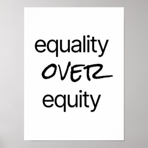 Jämställdhet över eget kapital Poster