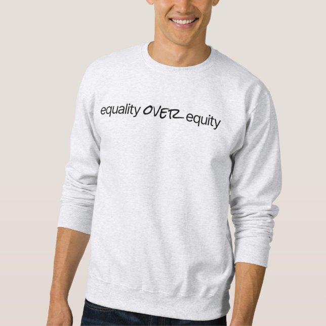 Jämställdhet över Equity Manar Basic Sweatshirt (Framsida)