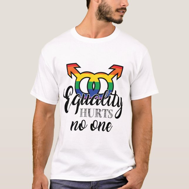 Jämställdhet Skadar Ingen T-Shirt (Framsida)