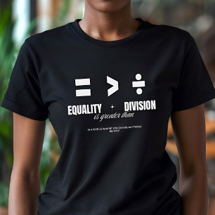 Jämställdhet Underbarare än delning - var snäll oc T Shirt