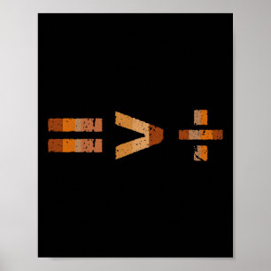 Jämställdheten är Underbarare än Division Black Hi Poster