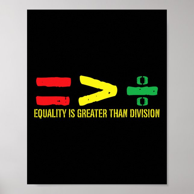 Jämställdheten är Underbarare än divisionen den 11 Poster (Framsidan)