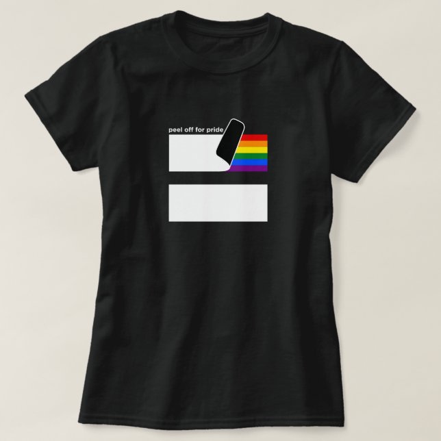 Jämställdhetpride Tee Shirt (Design framsida)
