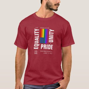 Jämställdhetsmarschen för enighet och Pride Tee (l