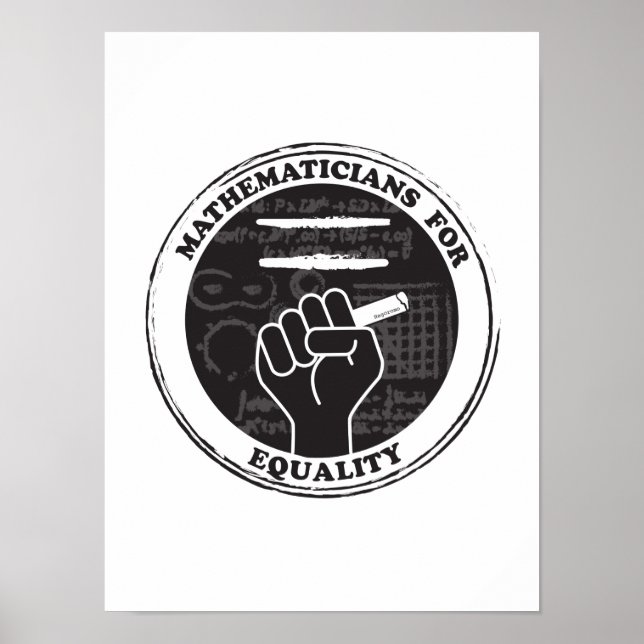 Jämställdhetsmatematiker Poster (Framsidan)