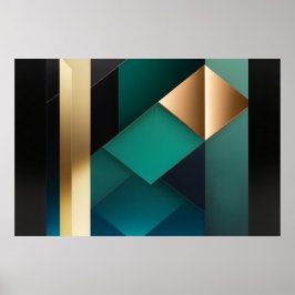 Jämvikt av former poster