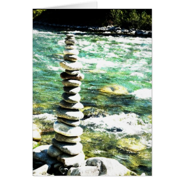 Jämvikt Hälsningskort (Framsidan)