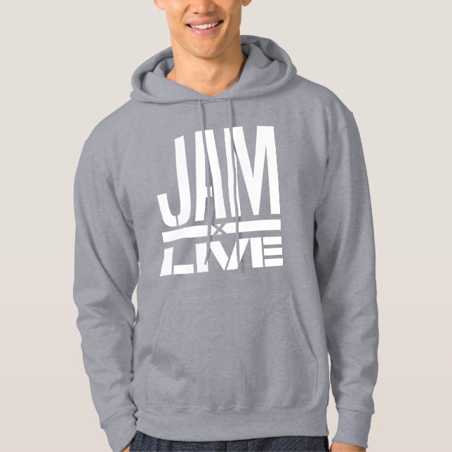 JamxliVe Logotyp Sweatshirt - Grått (Framsida)