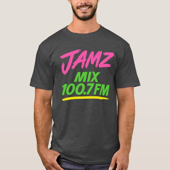 JAMZ MIX 100,7 FM T SHIRT (Framsida)