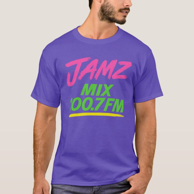 JAMZ MIX 100,7 FM T SHIRT (Framsida)