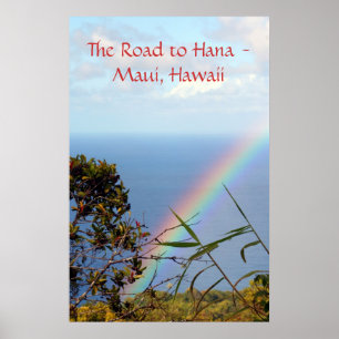 Jan07 2081, vägen till Hana - Maui, Hawaii Poster