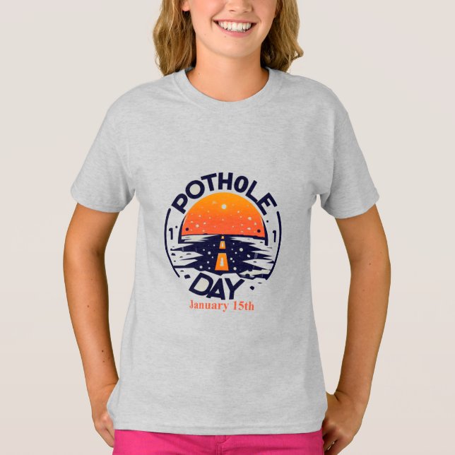 Jan 15:e - Potholdagen T Shirt (Framsida)