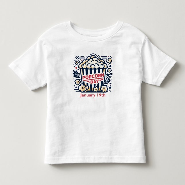 Jan 19:e populärdagen t shirt (Framsida)