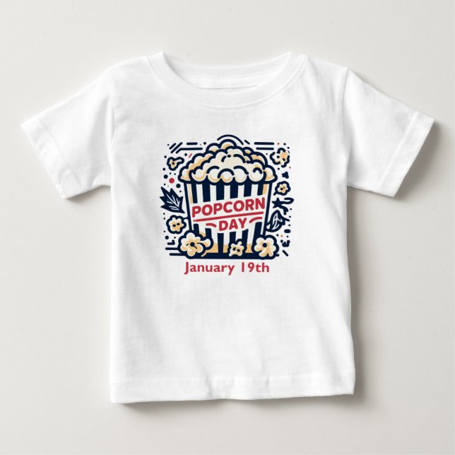 Jan 19:e populärdagen t shirt (Framsida)