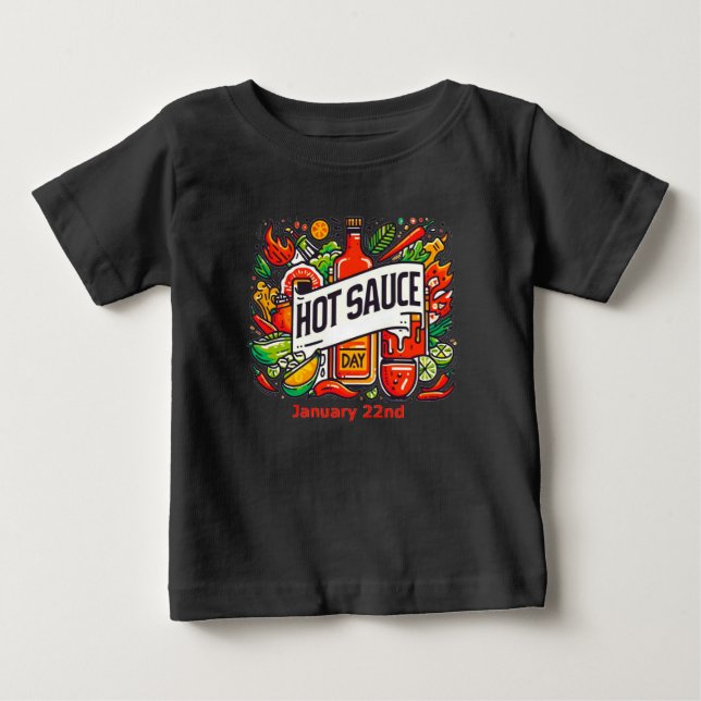 Jan 22:a Hetten - Sauce Day T Shirt (Framsida)